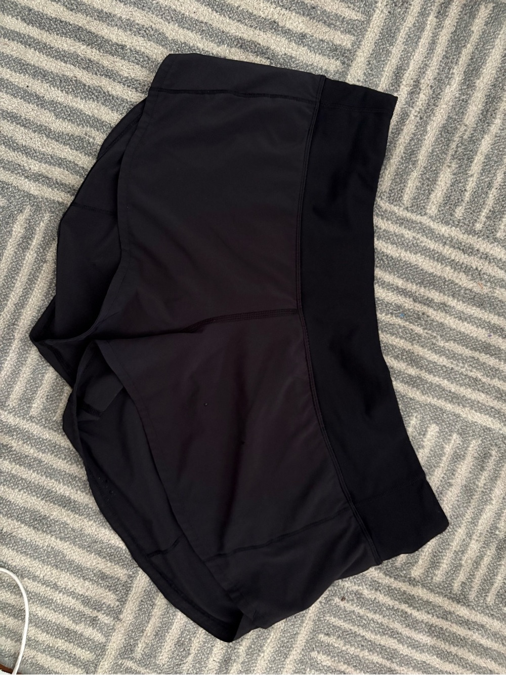 Lululemon Women's Black Athletic Shorts size 8